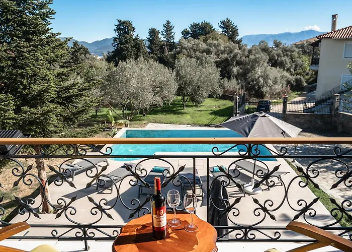 Giomani Villa-private Pool-walk To The Sea Νικιάνα